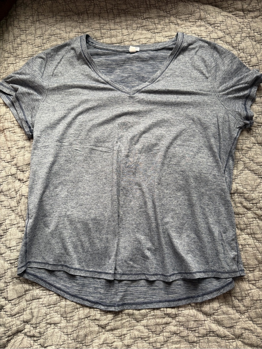 Women’s Short Sleeve V-Neck Tee - Gray